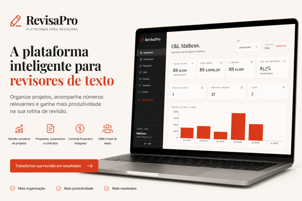 Software para Revisores de Texto: aumente sua produtividade com IA